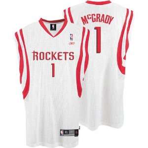  Tracy McGrady White Reebok NBA Swingman Houston Rockets Jersey 