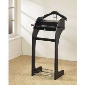   Wildon Home Youngtown Mens Valet Stand in Cappuccino