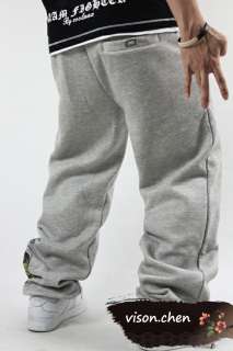 HIPHOP B BOY Ecko Mens SkateBoarding SweatPants Pure Cotton Soft 