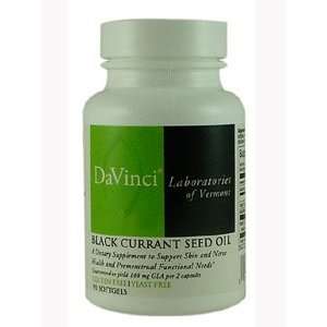  Davinci Labs   Black Currant Seed Oil 90 Health 