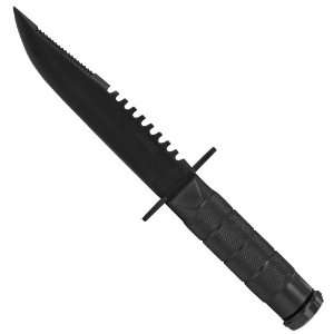  Jeep Knives Black 8 1/2 InchSurvival Knife Sports 