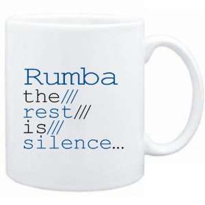  Mug White  Rumba the rest is silence  Music Sports 