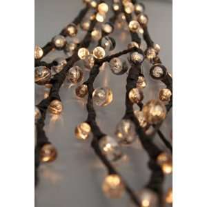  Lighted Clear Beaded Branch 80 Bulb   Electric   39 Inch 5 