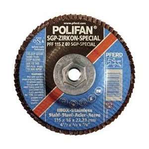  PFERD 5x5/8 11 60g Zirc Polifan Sgp T29 Flap Disc