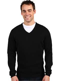 Ashworth AM8297 Cotton Solid V Neck Sweater    