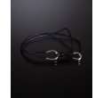 hermes black leather double wrap bracelet