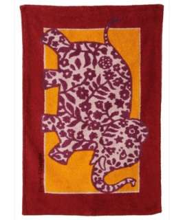 Hermes red floral elephant beach towel  