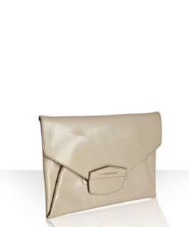 Givenchy tan leather Antigona envelope clutch   