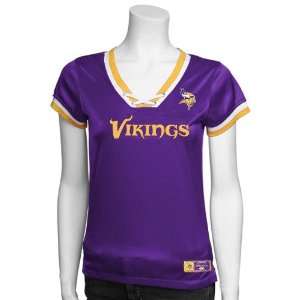  Minnesota Vikings Purple Ladies Active Roster Jersey 