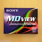 SEALED Sony MMD 650A MDVIEW 650MB MD Data2 MiniDisc NEW DCM M1 Discam 