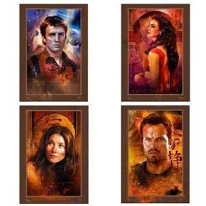  Serenity Big Damn Heroes Lithograph Set #1 Toys & Games