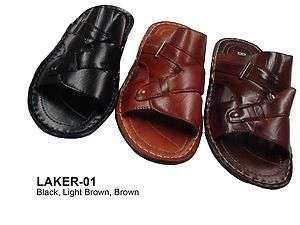 NEW Mens Slides Sandal Outdoor Casual Style Shoes (Laker 01)  
