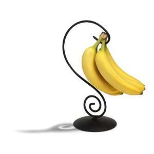  Black Scroll Banana Hook Tree Holder Fresh Fruit Kitchen 