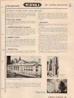Minwax Catalog 1962 Asbestos Mastics Protective Fibrous Coatings 