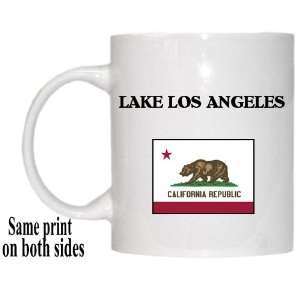   State Flag   LAKE LOS ANGELES, California (CA) Mug 