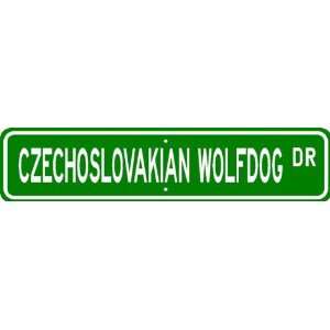 Czechoslovakian Wolfdog STREET SIGN ~ High Quality Aluminum ~ Dog 