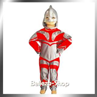 Ultraman Hero Kid Boy Halloween Party Costume SZ 6 7  