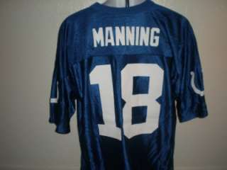 NEW IRREGULAR Peyton Manning #18 Indianapolis Colts MENS XLarge XL 