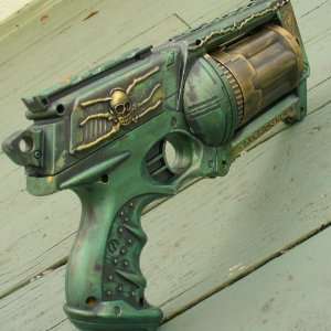  Steampunk gun Victorian Nerf N Strike Maverick Zombie Fall Out Halo 