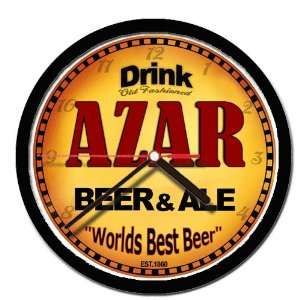  AZAR beer and ale wall clock 