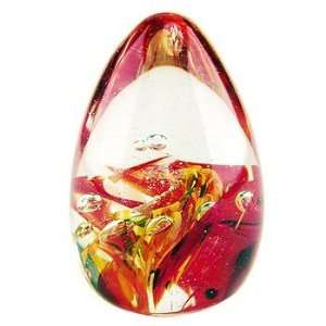  Glass Paperweight Egg