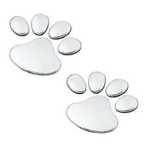 3D Double Animal Paws Car Truck SUV Motorcycle Emblem 