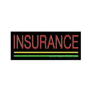  Insurance Outdoor Neon Sign 13 x 32