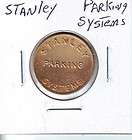 Stanley Parking Systems Token Brass L32