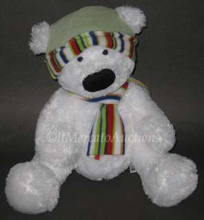 RUSS Snowy Days NANUK Plush Winter White Polar Bear TOY  