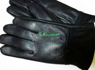 New Mens Real Sheepskin gloves (100% leather)   
