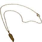 Apt. No 5 Feather Charm Necklace After 20% off $35.20
