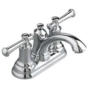   Faucet with Speed Connect Drain with Lever Handles, Polished Chrome