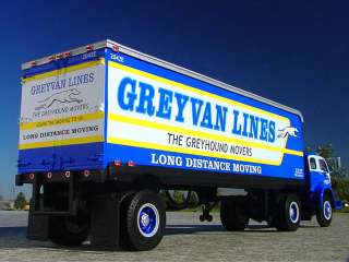 VR   GREYVAN GREYHOUND MOVERS Semi Truck   First  