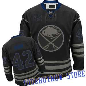  NHL Gear   Nathan Gerbe #42 Buffalo Sabres Black Ice 