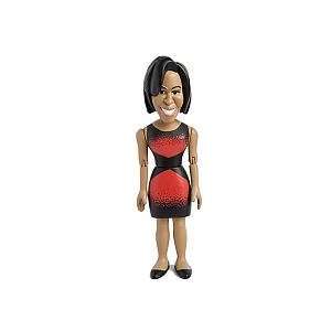   The Michelle Obama Action Figure   Red and Black Dress Toys & Games