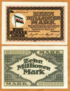 Germany, 10,000,000 (10 million) Mark, 1923, P NL, UNC  
