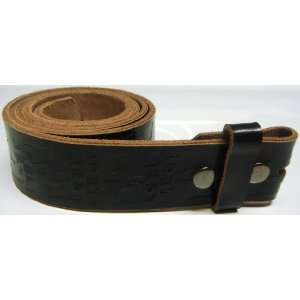  Genuine Leather Belt   Black Color (Brand New) Everything 