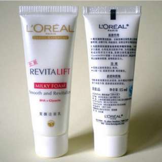 Oreal sample Revita Life Milk Foam Facial Cleanser 15  