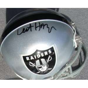 Lester Hayes Autographed Mini Helmet 