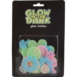  Glow in the Dark 60s Shapes