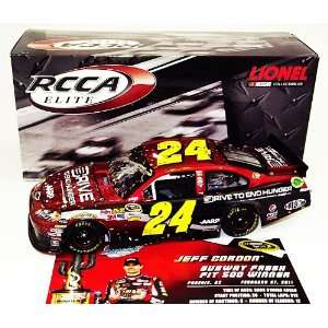  SIGNED 2011 Jeff Gordon #24 Drive to End Hunger / Phoenix 