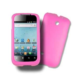 Huawei Ascend 2 M865 (Cricket) PINK Hard Case, Protector Cover, Rubber 