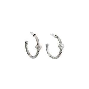  Charriol Earring Classique 03 32 S912 11 Earring   Silver 