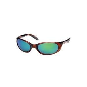  Stringer Tortoise 580 Green Mirror Sunglasses Sports 