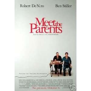  Meet the Parents (2000) Reg Double Sided Original Movie 