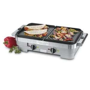  Cuisinart Combo Grill/Griddler Stainless Steel CGR55C 