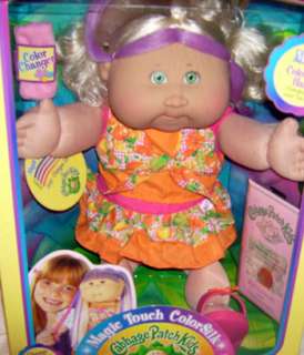 Cabbage Patch KIDS Play Along Kid Magic Touch Cornsilk NRFB Never 