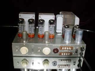 Beautiful MusiCraft Stereo EL34/6CA7 Tube Amplifier Model MS 30 30 