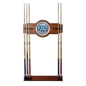 Air Force 2 piece Wood and Mirror Wall Cue Rack