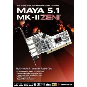   MAYA 5.1 MK II ZENI Sound Card 5.1 Channel